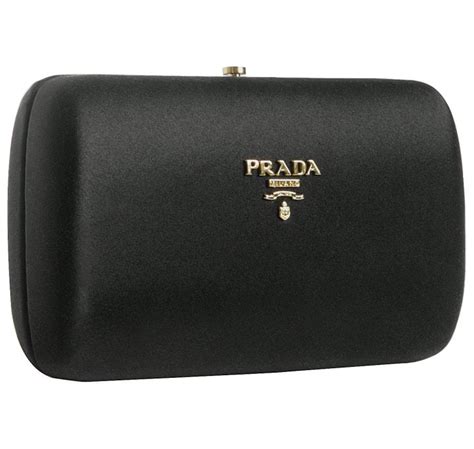 prada satin box clutch|prada clutch.